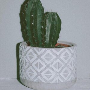 Pot peint à la main